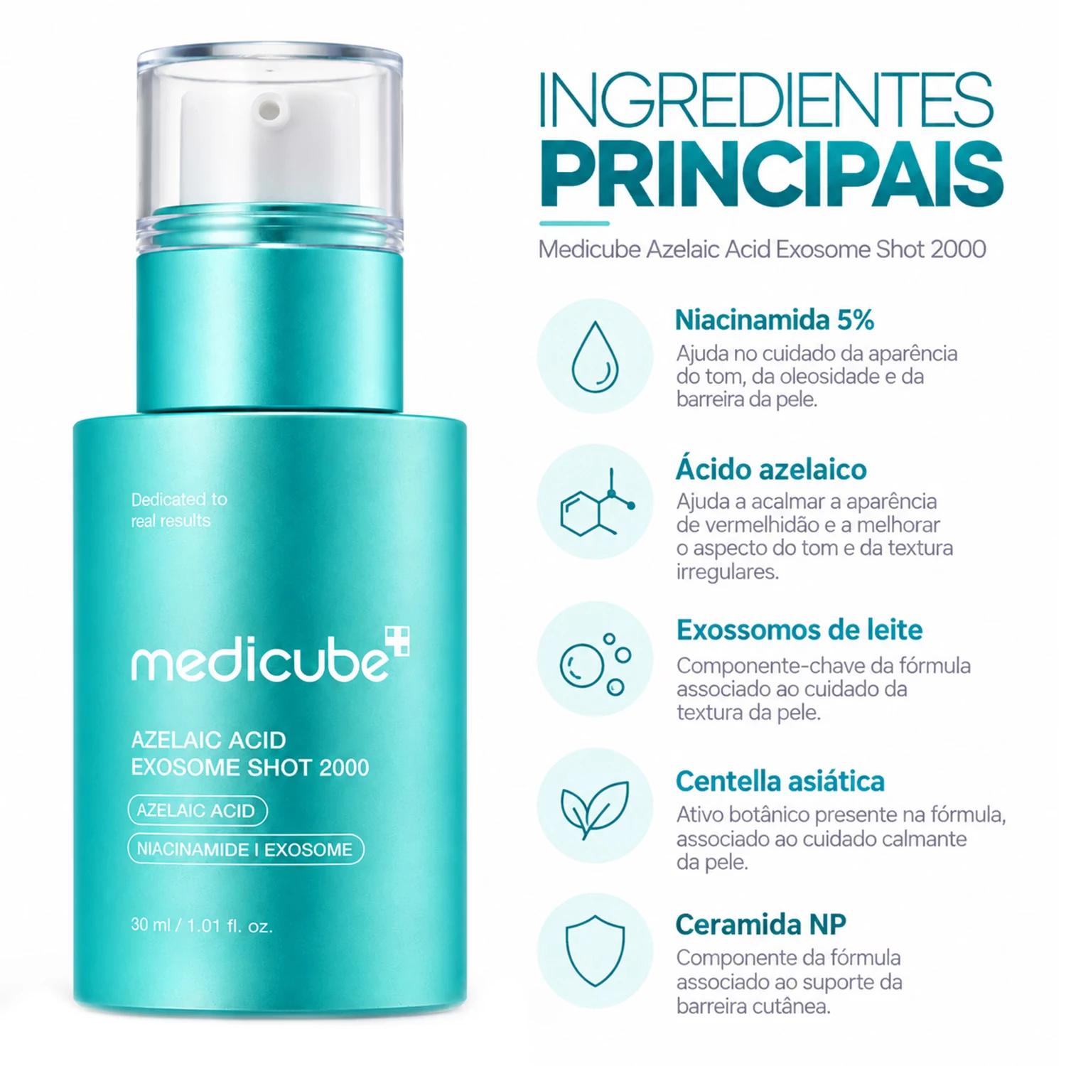 Alternative view of Sérum Facial Medicube Azelaic Acid Exosome Shot 2000 30ml