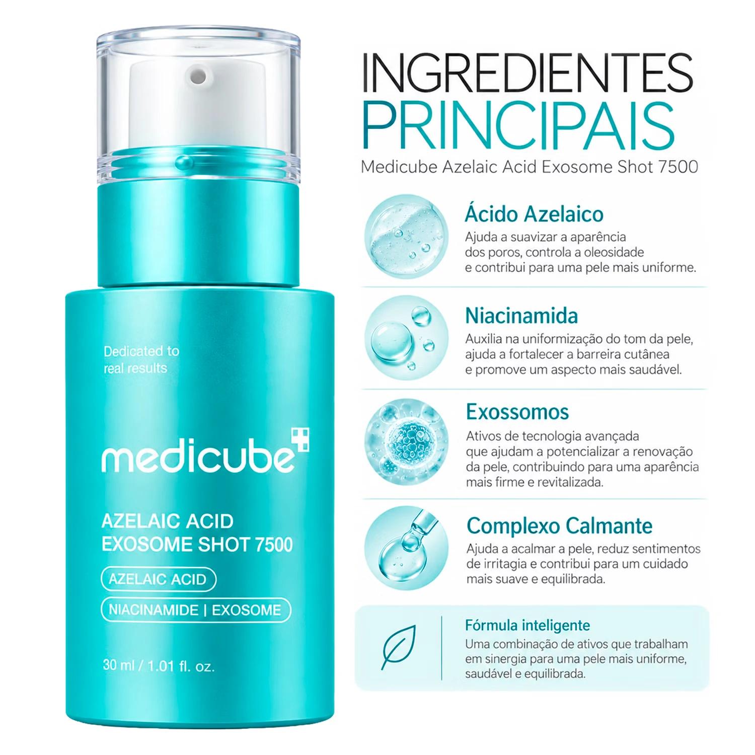 Alternative view of Sérum Facial Medicube Azelaic Acid Exosome Shot 7500 30ml