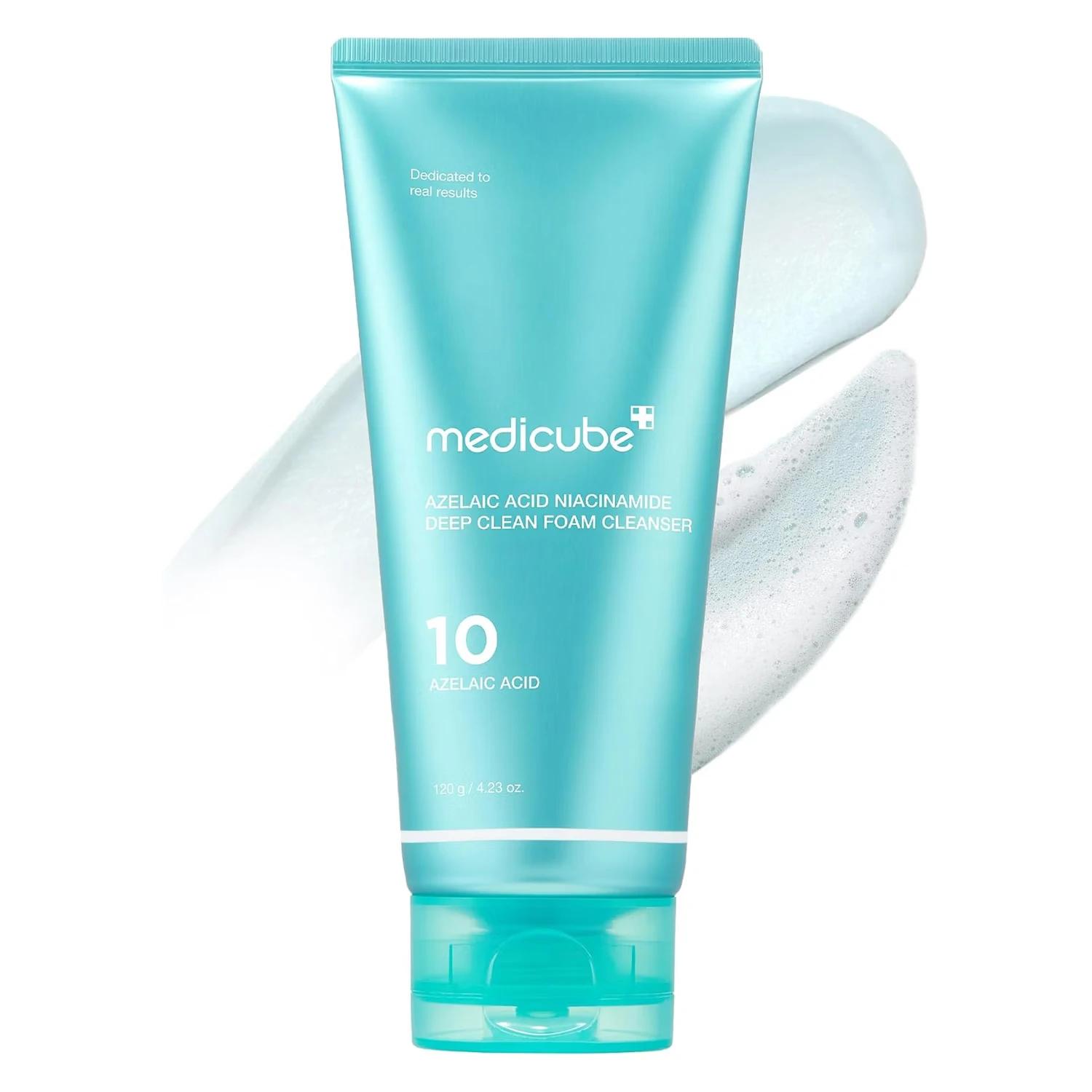 Espuma De Limpieza Facial Medicube Azelaic Acid Niacinamide Deep Clean 120g - Imagen 5