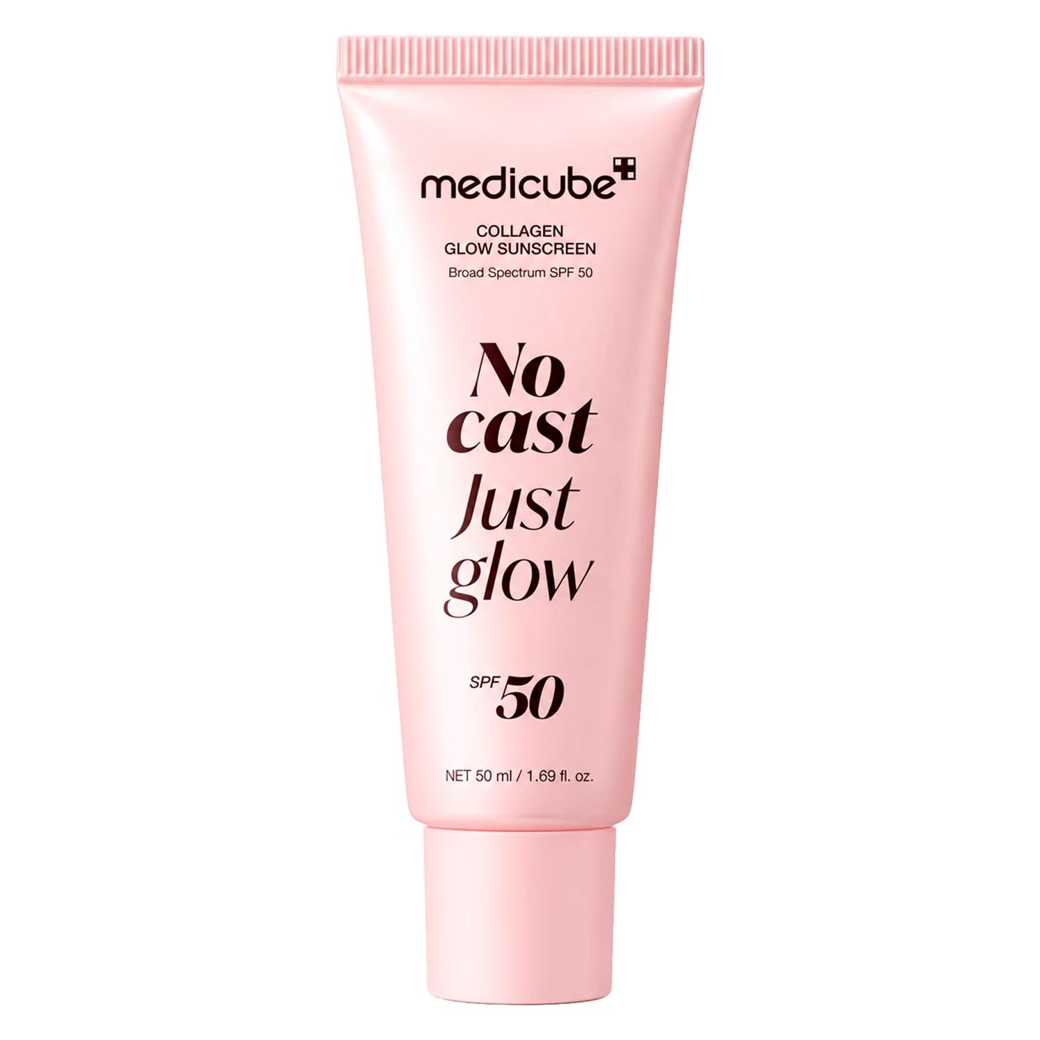Protector Solar Facial Medicube Glow Collagen Sunscreen SPF 50 50ml