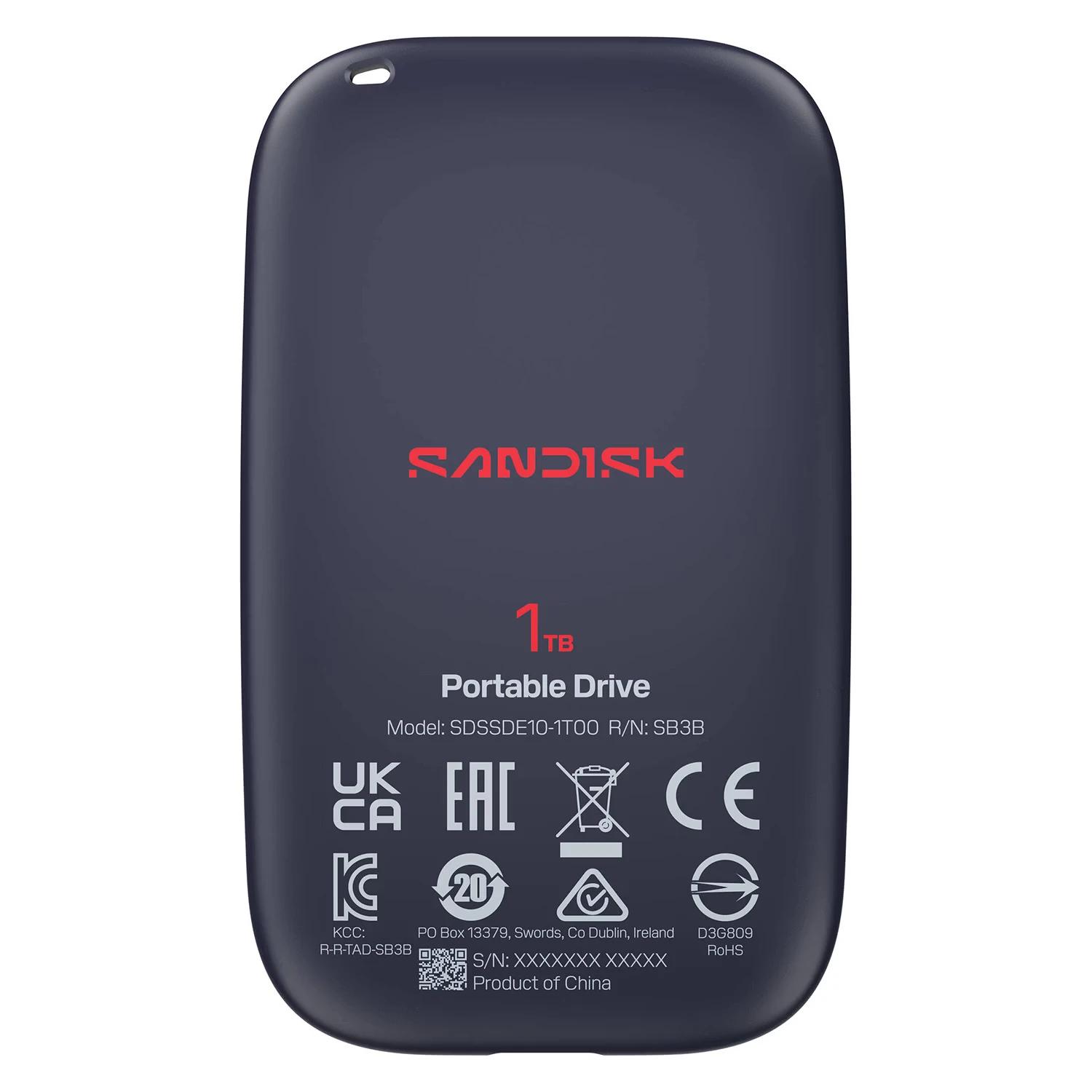 SSD Externo Portátil SanDisk Portable Drive 1TB USB-C - SDSSDE10-1T00-G25 - Imagen 4