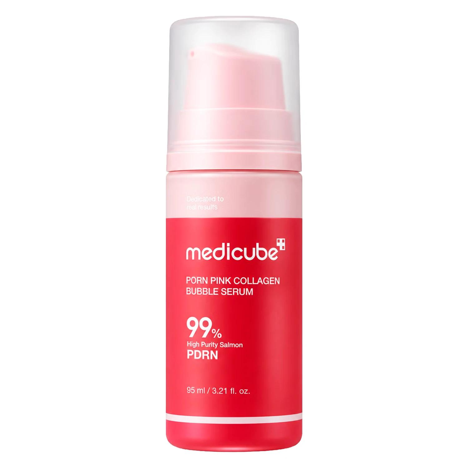 Sérum Facial Medicube PDRN Rosa Collagen Bubble 95ml