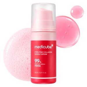 Sérum Facial Medicube PDRN Rosa Collagen Bubble 95ml - Imagen 5