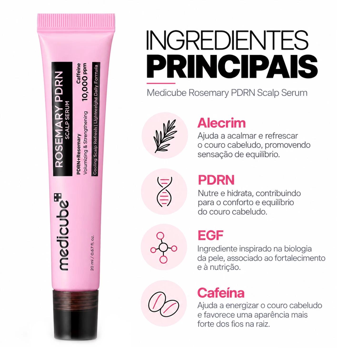 Alternative view of Sérum Para Cuero Cabelludo Medicube Rosemary PDRN Scalp 20ml