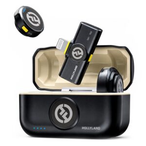 Micrófono WIRELESS HOLLYLAND LARK M2 MINI COMBO (2TX+1RX) USB-C