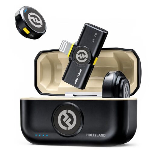 Micrófono WIRELESS HOLLYLAND LARK M2 MINI COMBO (2TX+1RX) USB-C