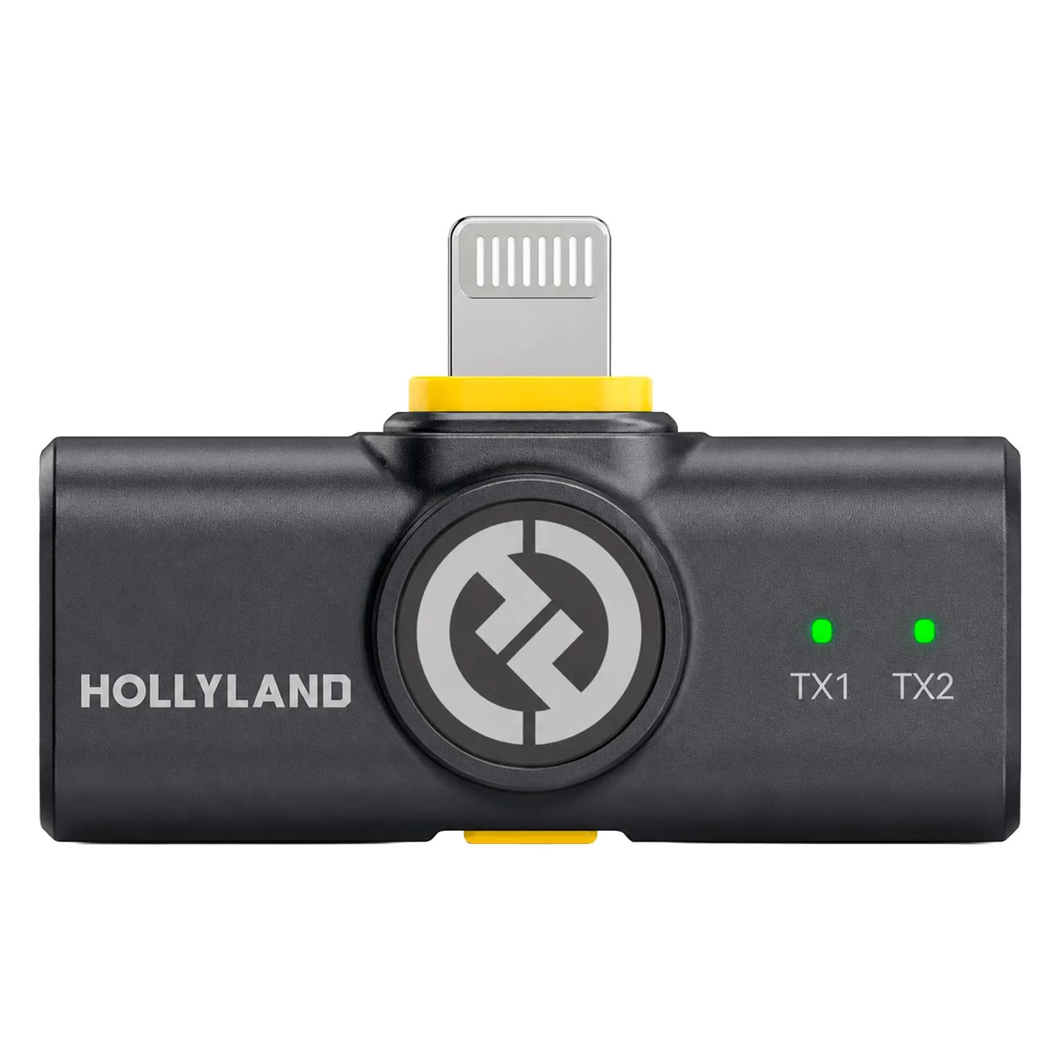 Micrófono WIRELESS HOLLYLAND LARK M2 MINI COMBO (2TX+1RX) USB-C - Imagen 3