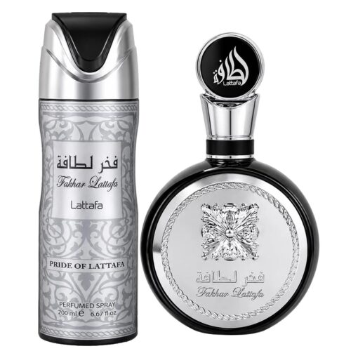Alternative view of PERFUME LATTAFA KIT FAKHAR MAN SILVER 100ML + DEO 200ML