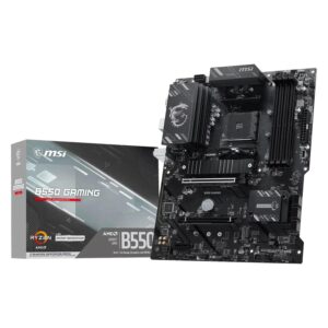 Placa Mãe MSI B550 Gaming WiFi6E DDR4 Socket AM4 Chipset AMD B550 ATX