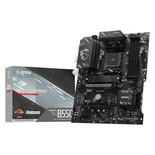 Placa Mãe MSI B550 Gaming WiFi6E DDR4 Socket AM4 Chipset AMD B550 ATX
