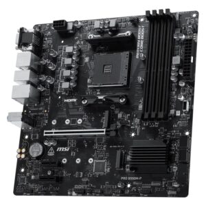 Placa Madre MSI PRO B550M-P DDR4 Socket AM4 Chipset AMD B550 Micro ATX - Imagen 3