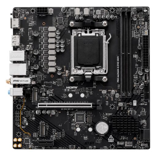 Alternative view of Placa Madre MSI Pro A620AM-G Evo WiFi DDR5 Socket AM5 Chipset AMD A620 Micro ATX