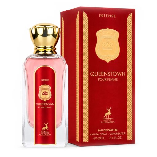 Perfume Maison Alhambra Queenstown Intense Pour Femme Eau De Parfum Femenino 100ml
