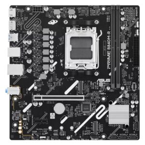 Placa Madre ASUS Prime B840M-R DDR5 Socket AM5 Chipset AMD B840 Micro ATX - Imagen 2