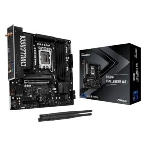 Placa Madre ASRock B860M Challenger WiFi DDR5 Socket LGA 1851 Chipset Intel B860 Micro ATX