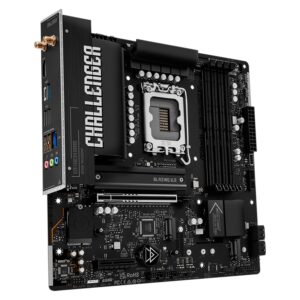Placa Madre ASRock B860M Challenger WiFi DDR5 Socket LGA 1851 Chipset Intel B860 Micro ATX - Imagen 3