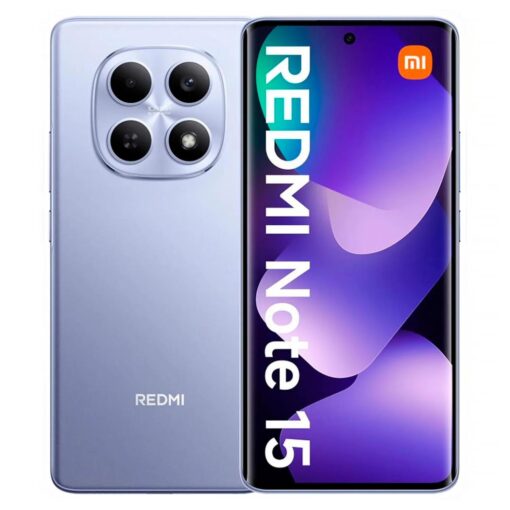 Smartphone XIAOMI REDMI NOTE 15 4G DS/128GB/6 6.77" PURPLE NFC GLOBAL (BR)