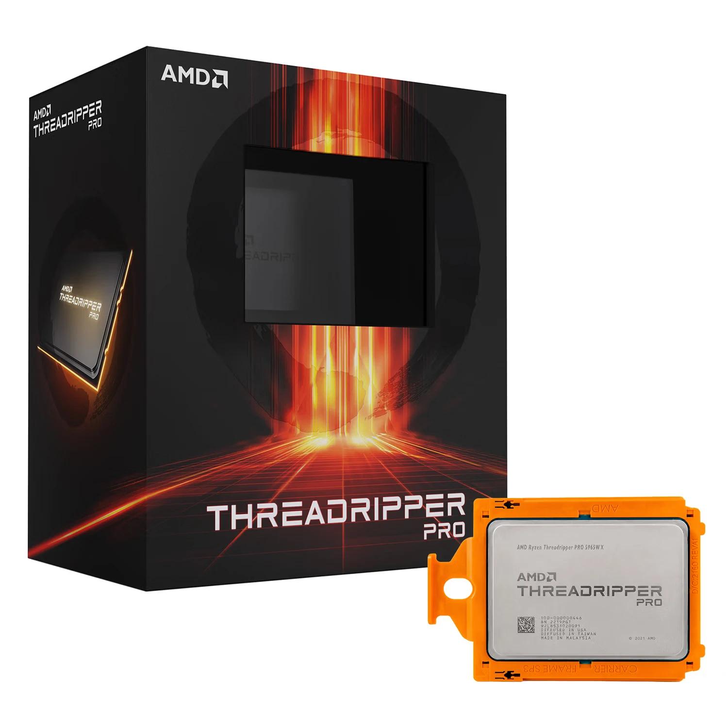 Procesador AMD Ryzen Threadripper PRO 5965WX Socket SWRX8 24 Core 48 Threads 3.8GHz Y 4.5GHz Turbo Cache 128MB