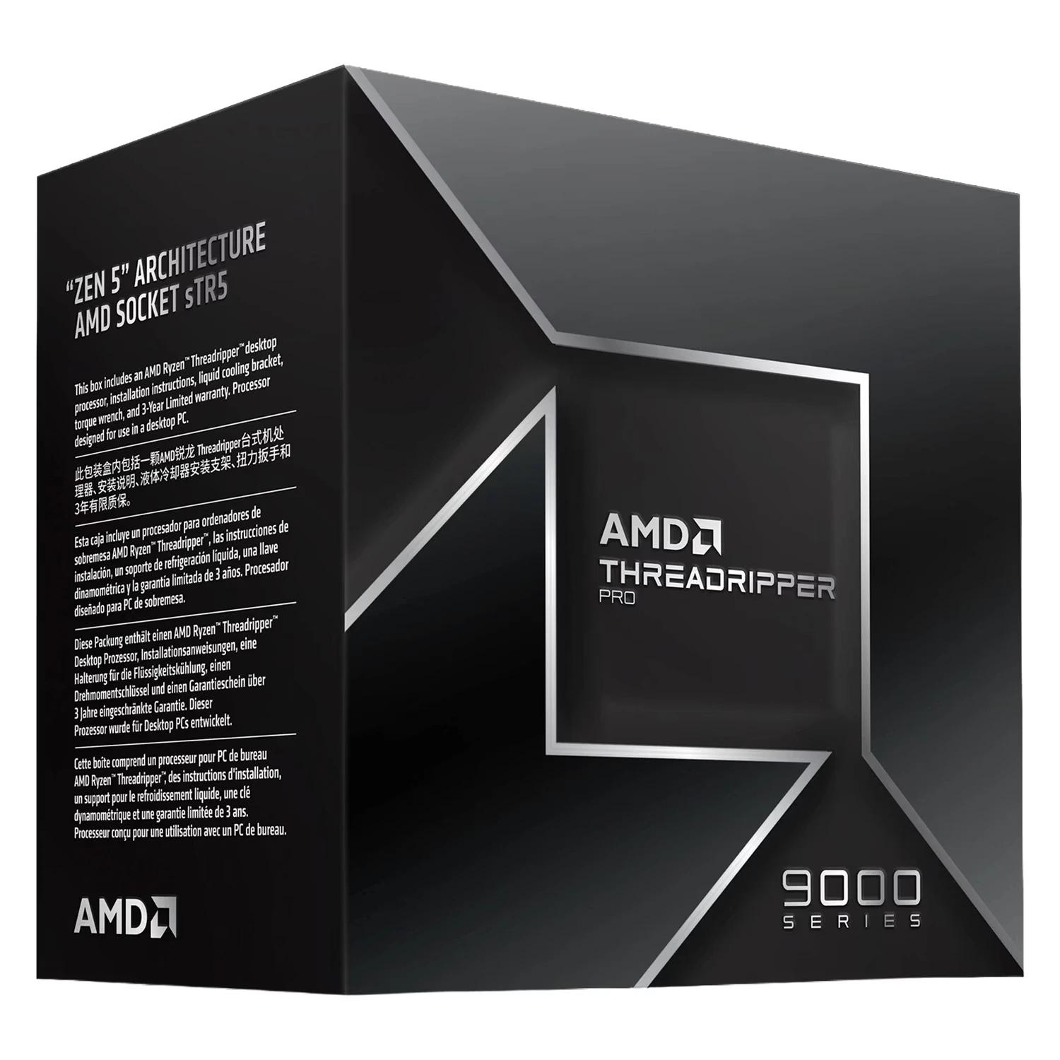 Procesador AMD Ryzen Threadripper PRO 9955WX Socket sTR5 16 Core 32 Threads 4.5GHz Y 5.4GHz Turbo Cache 80MB - Imagen 3