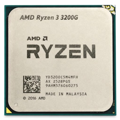 Processador Tray AMD Ryzen 3-3200G Socket AM4 4 Core 4 Threads 3.6GHz e 4.0GHz Turbo Cache 6MB