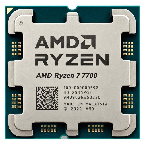 Processador Tray AMD Ryzen 7-7700 Socket AM5 8 Core 16 Threads 3.8GHz e 5.3GHz Turbo Cache 40MB