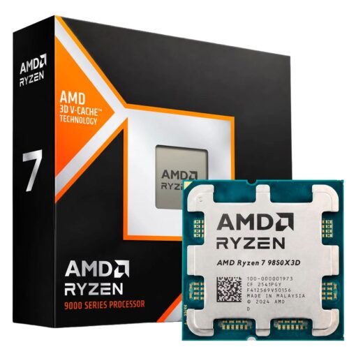 Processador Tray AMD Ryzen 7-9850X3D Socket AM5 8 Core 16 Threads 4.7GHz e 5.6GHz Turbo Cache 104MB