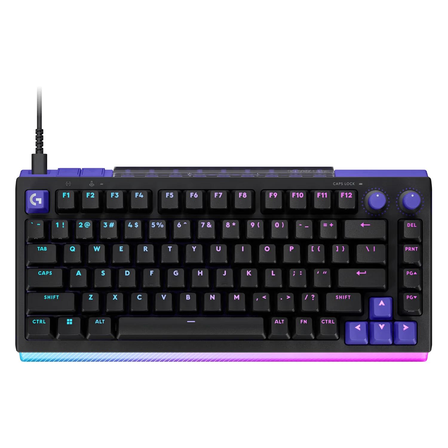 TECLADO LOGITECH G512X LIGHTSYNC RGB Mecánico ESP BLACK 920-013926