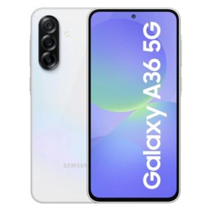 Smartphone SAMSUNG A36 A366B 5G DS/256GB/8 6.6" WHITE SLIM
