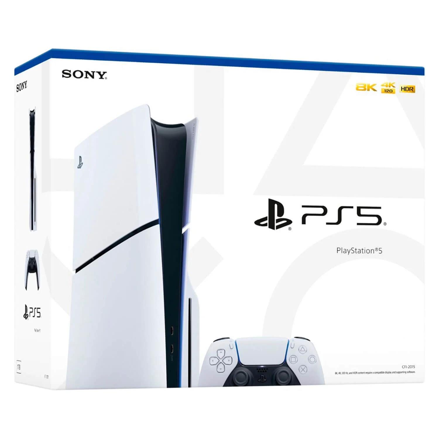 Consola SONY PLAYSTATION 5 SLIM 1 TB CFI-2116A 4K 120 HDR DISCO EUROP - Imagen 3