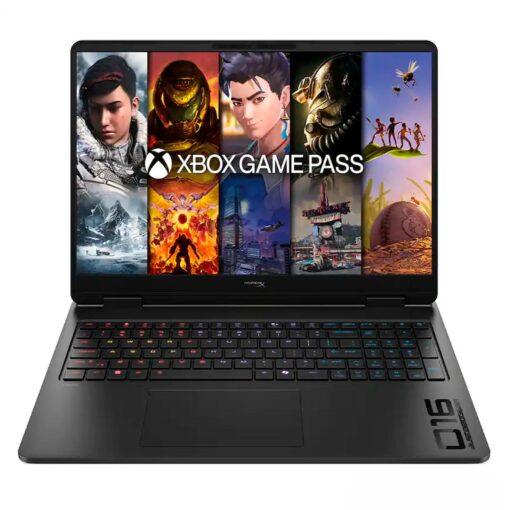 Notebook Gamer HP OMEN HyperX Intel Core Ultra 7-356H RTX 5060 16GB RAM 512GB SSD Pantalla 16" 2K Windows 11 Inglés Negro - 16-AM2013