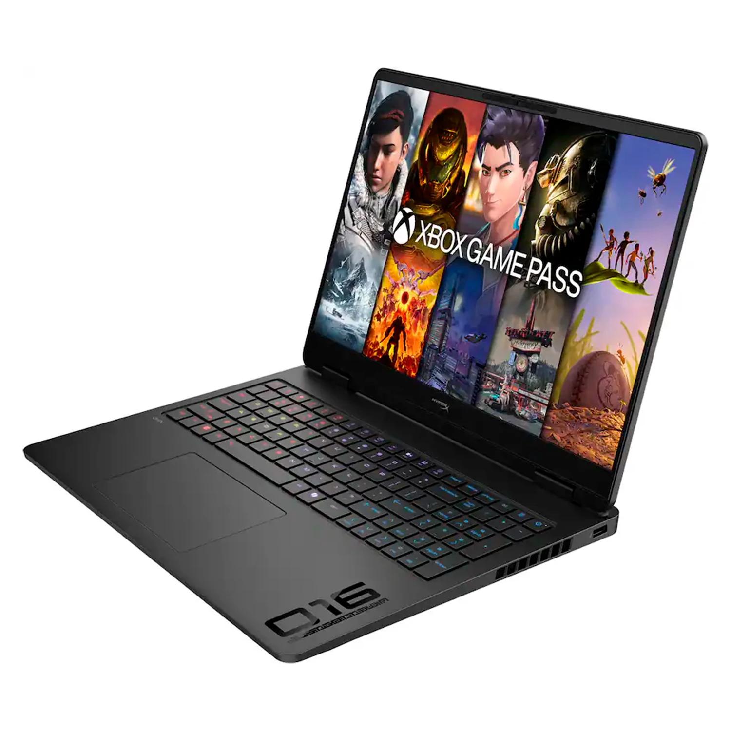 Alternative view of Notebook Gamer HP OMEN HyperX Intel Core Ultra 7-356H RTX 5060 16GB RAM 512GB SSD Pantalla 16" 2K Windows 11 Inglés Negro - 16-AM2013