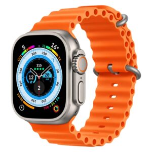 Reloj S8 ULTRA MAX+ SMARTWATCH 49MM SPACE ALUMINUM CASE ORANGE
