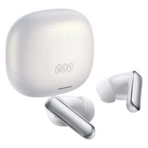 Auriculares QCY MELOBUDS N65 ANC BH26HT21A BLUETOOTH WHITE/SILVER - Imagen 3
