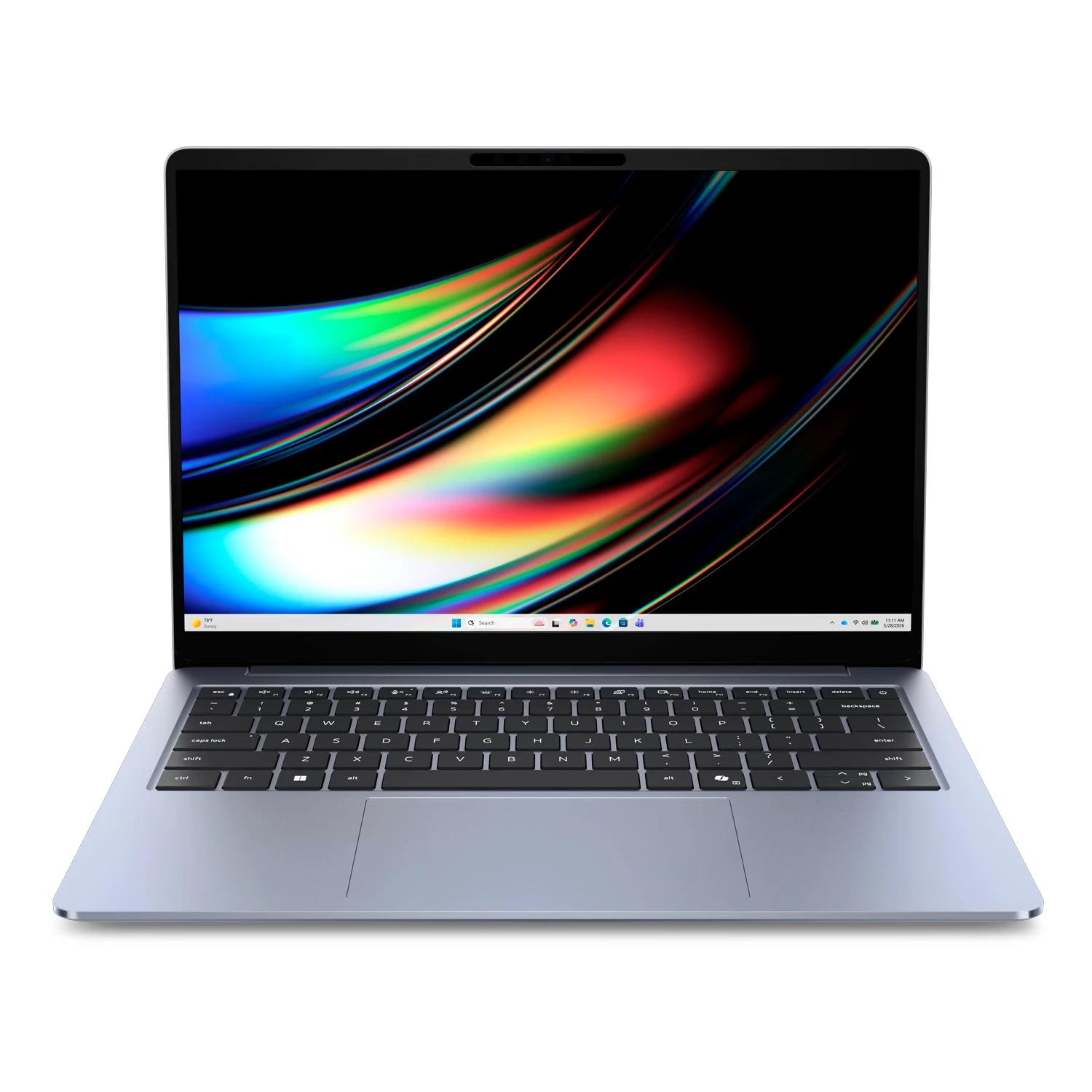 Notebook Dell Inspiron 14S AMD Ryzen AI 7-445 16GB RAM 512GB SSD Pantalla 14" 2K OLED Touch Windows 11 Inglés Azul - LDS14265-A878