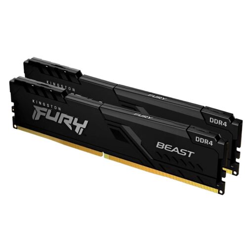 Alternative view of Memoria RAM Kingston Fury Beast 32GB (2x16GB) DDR4 3200 MHz - KF432C16BBK2/32
