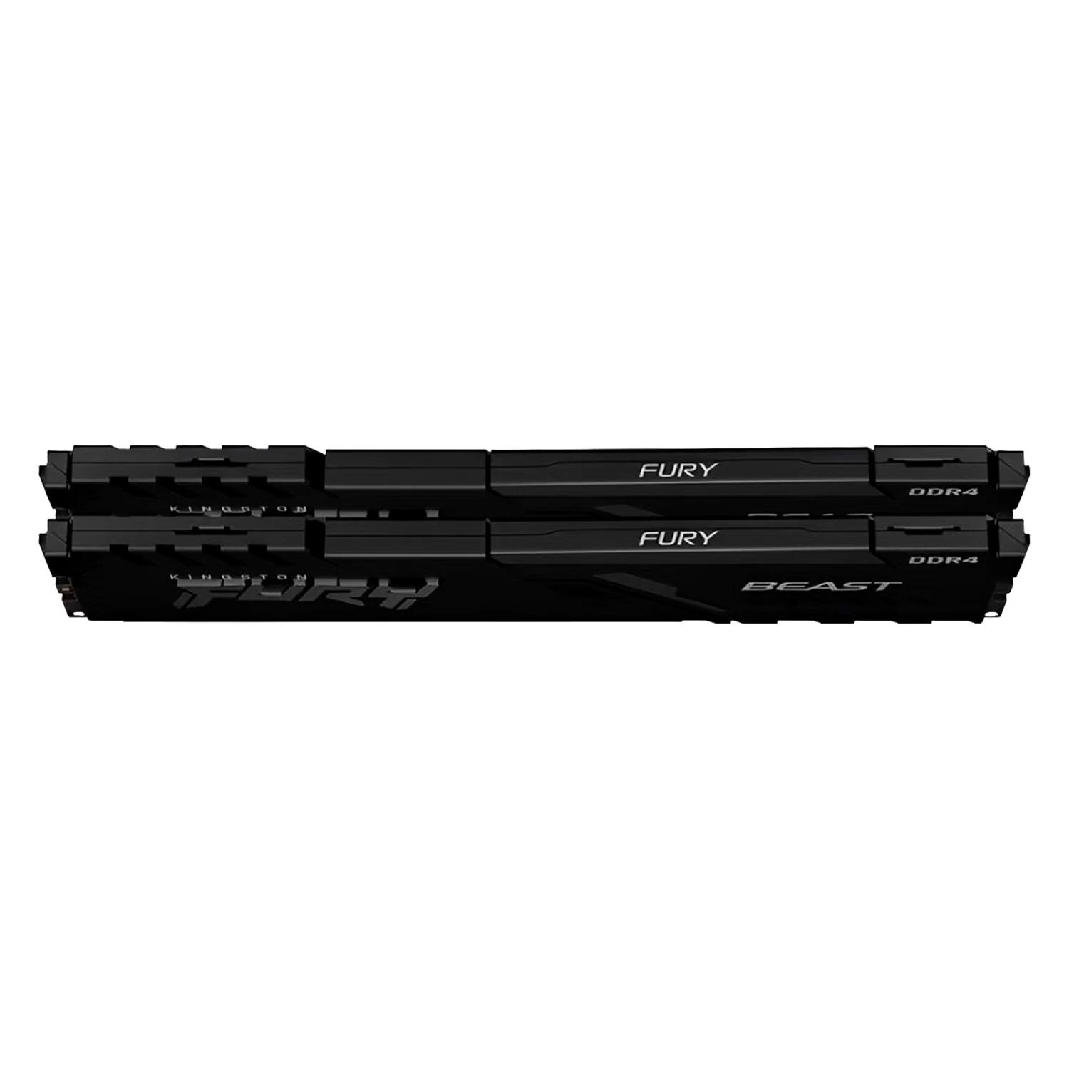 Memoria RAM Kingston Fury Beast 32GB (2x16GB) DDR4 3200 MHz - KF432C16BBK2/32 - Imagen 3