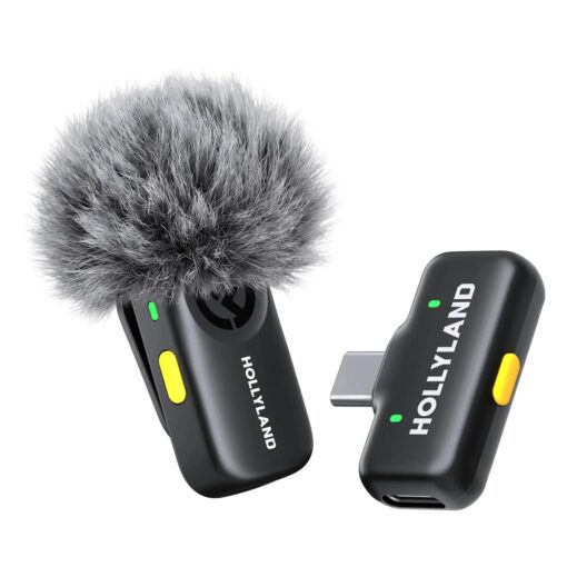 Micrófono WIRELESS HOLLYLAND LARK A2 SOLO USB-C - SPACE GRAY
