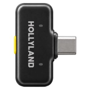 Micrófono WIRELESS HOLLYLAND LARK A2 SOLO USB-C - SPACE GRAY - Imagen 3