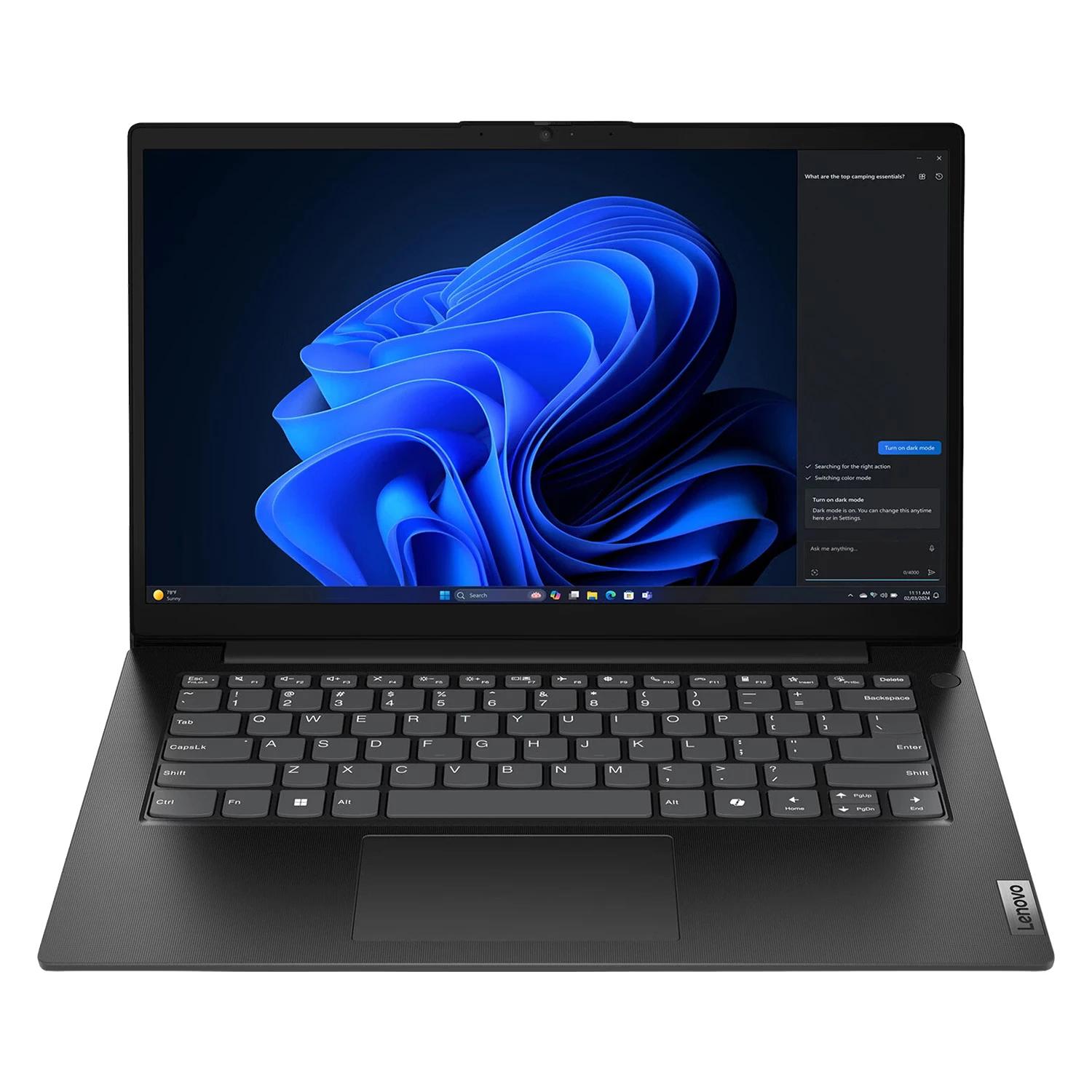 Notebook LENOVO 83HDA06GUS CORE7-240H 16G/512G SSD/14"HD/W11/BLACK