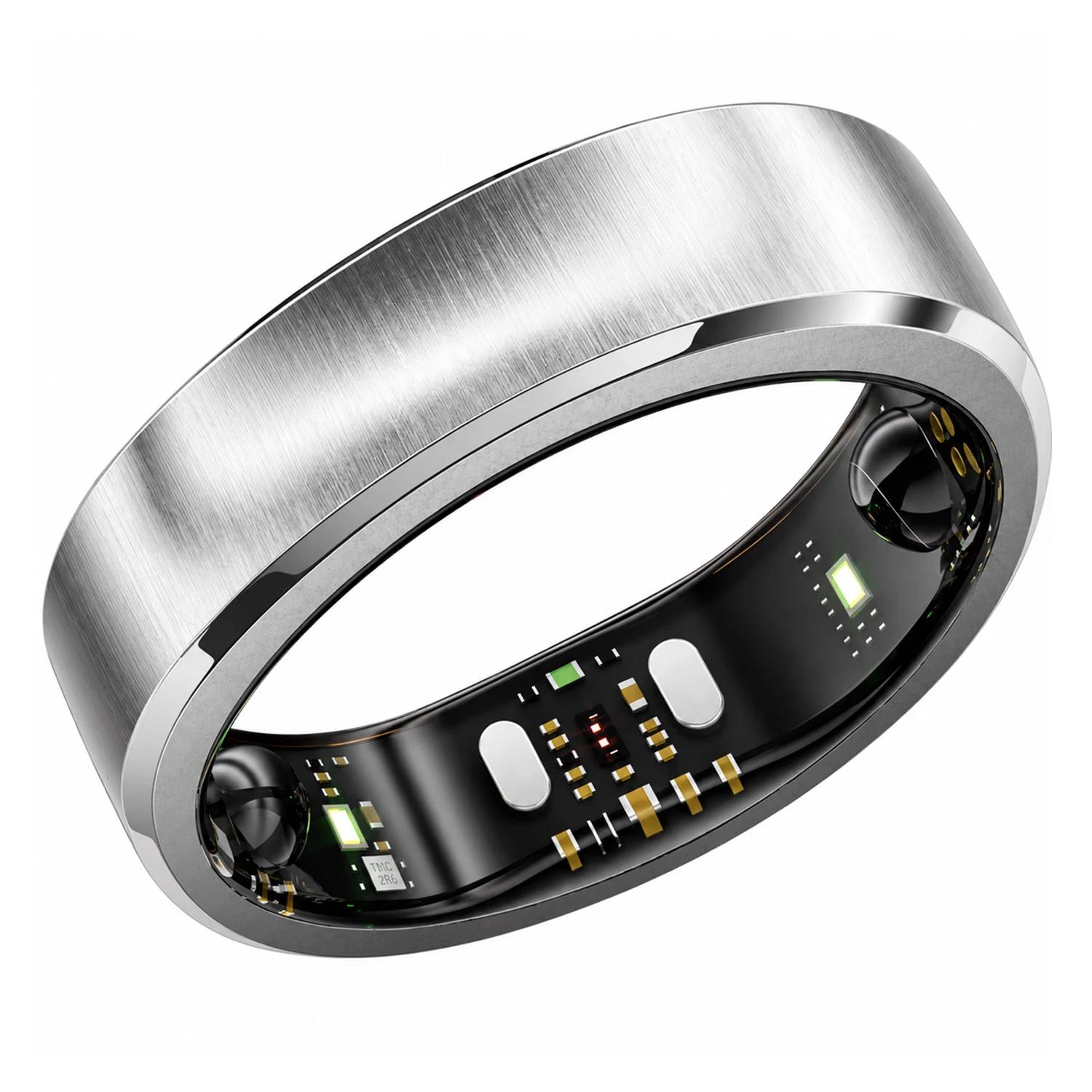 Alternative view of Anel Smart RingConn Gen 3 Size 11" - Plata Brushed