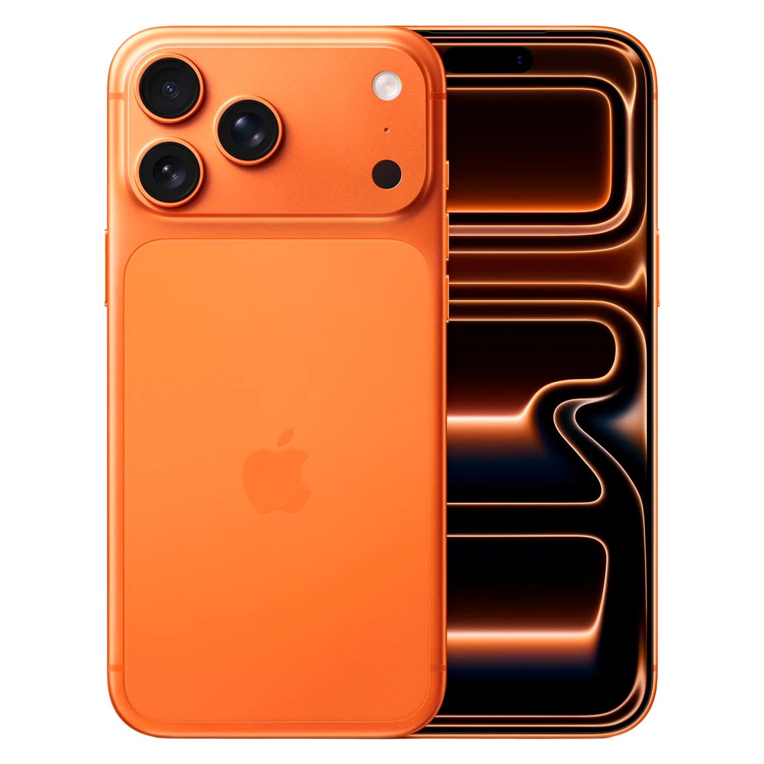 Apple iPhone 17 Pro Max A3525 AA 256GB eSIM Pantalla 6.9" - Naranja Cósmico