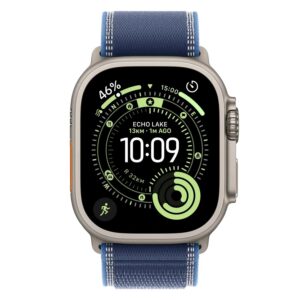 Apple Watch Ultra 3 MEWR4AF/A Celular + GPS Caja Titanio Natural 49mm - Océano Azul Ancora - Imagen 2