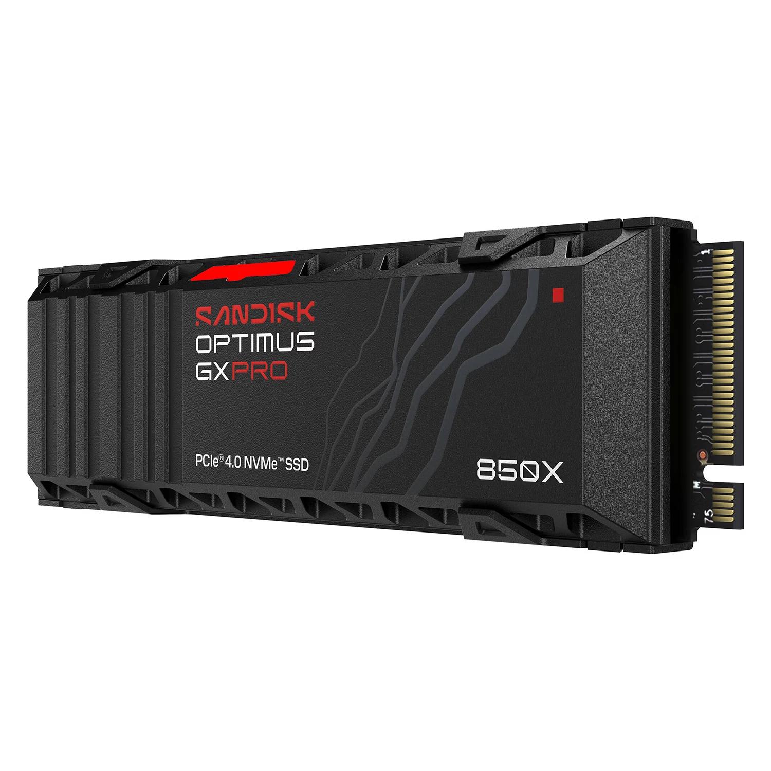 HD SSD M.2 GEN4 NVME 2TB SANDISK OPTIMUS GX PRO 850X SDSP81200TAH - Imagen 3