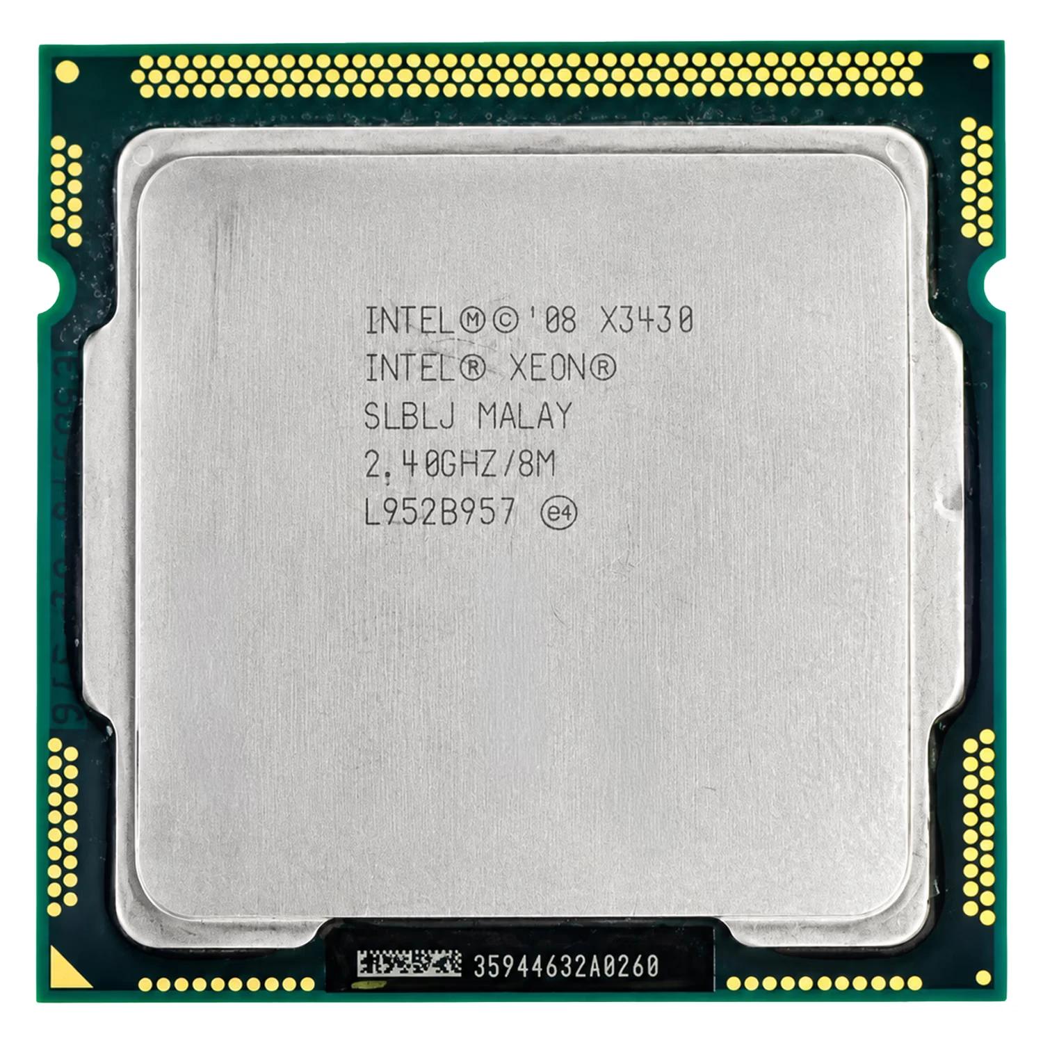 Procesador Intel Xeon X3430 Pull OEM Socket LGA 1155 4 Core 4 Threads Cache 4MB