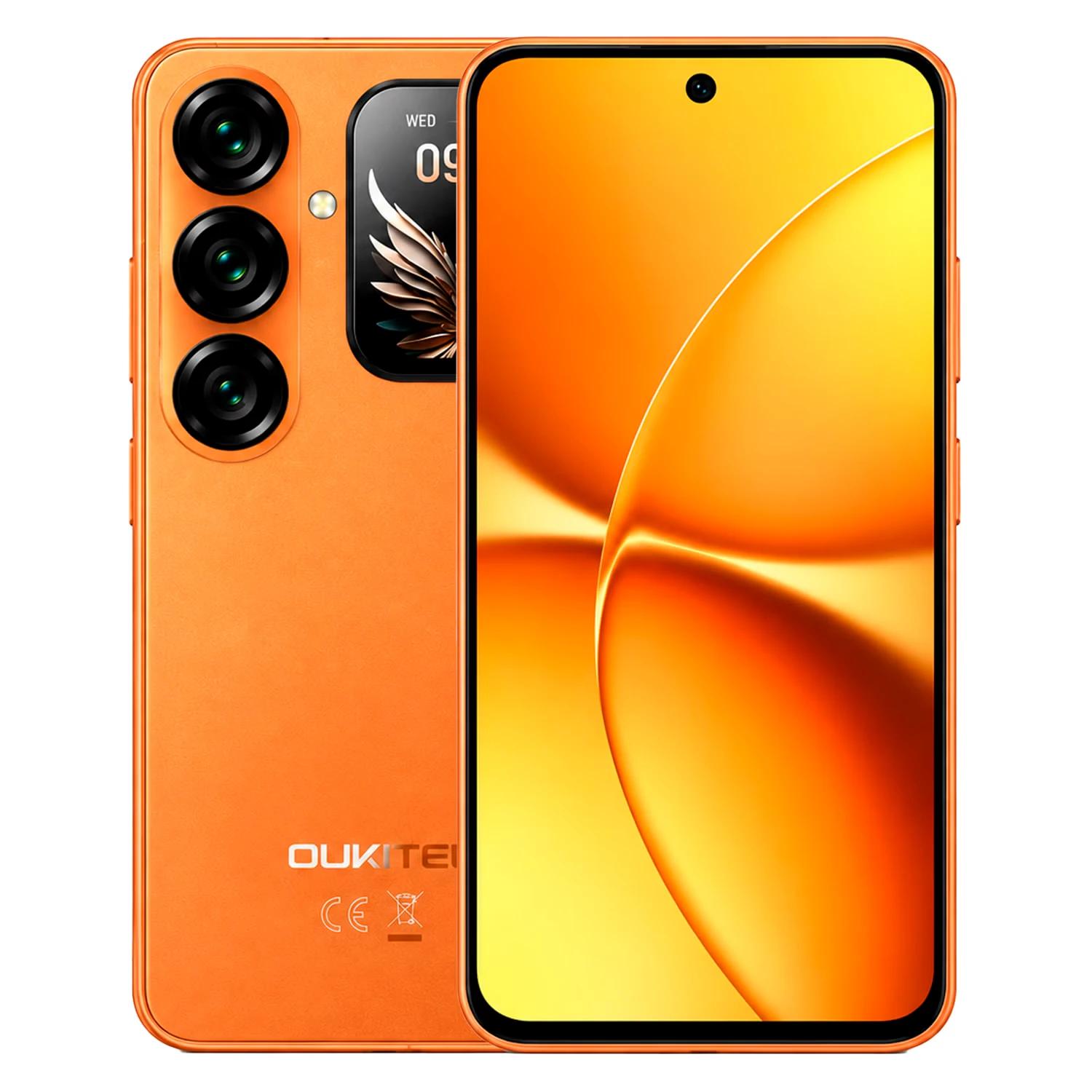 Smartphone Oukitel P2 Plus 5G 256GB 12GB RAM Dual SIM NFC Pantalla 6.7" - Naranja