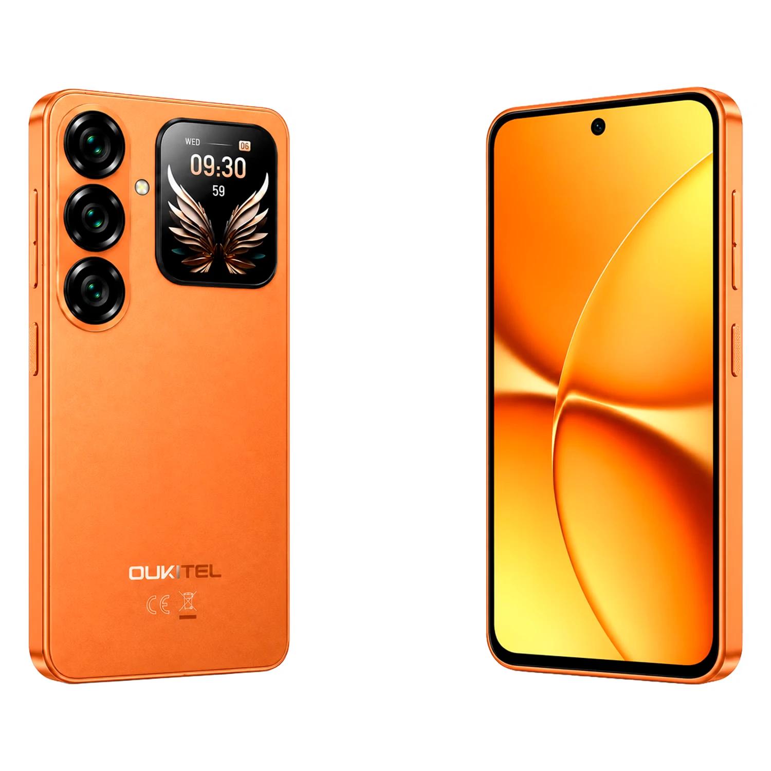Smartphone Oukitel P2 Plus 5G 256GB 12GB RAM Dual SIM NFC Pantalla 6.7" - Naranja - Imagen 4