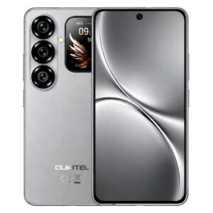 Smartphone Oukitel P2 Plus 5G 256GB 12GB RAM Dual SIM NFC Pantalla 6.7" - Gris Titanio
