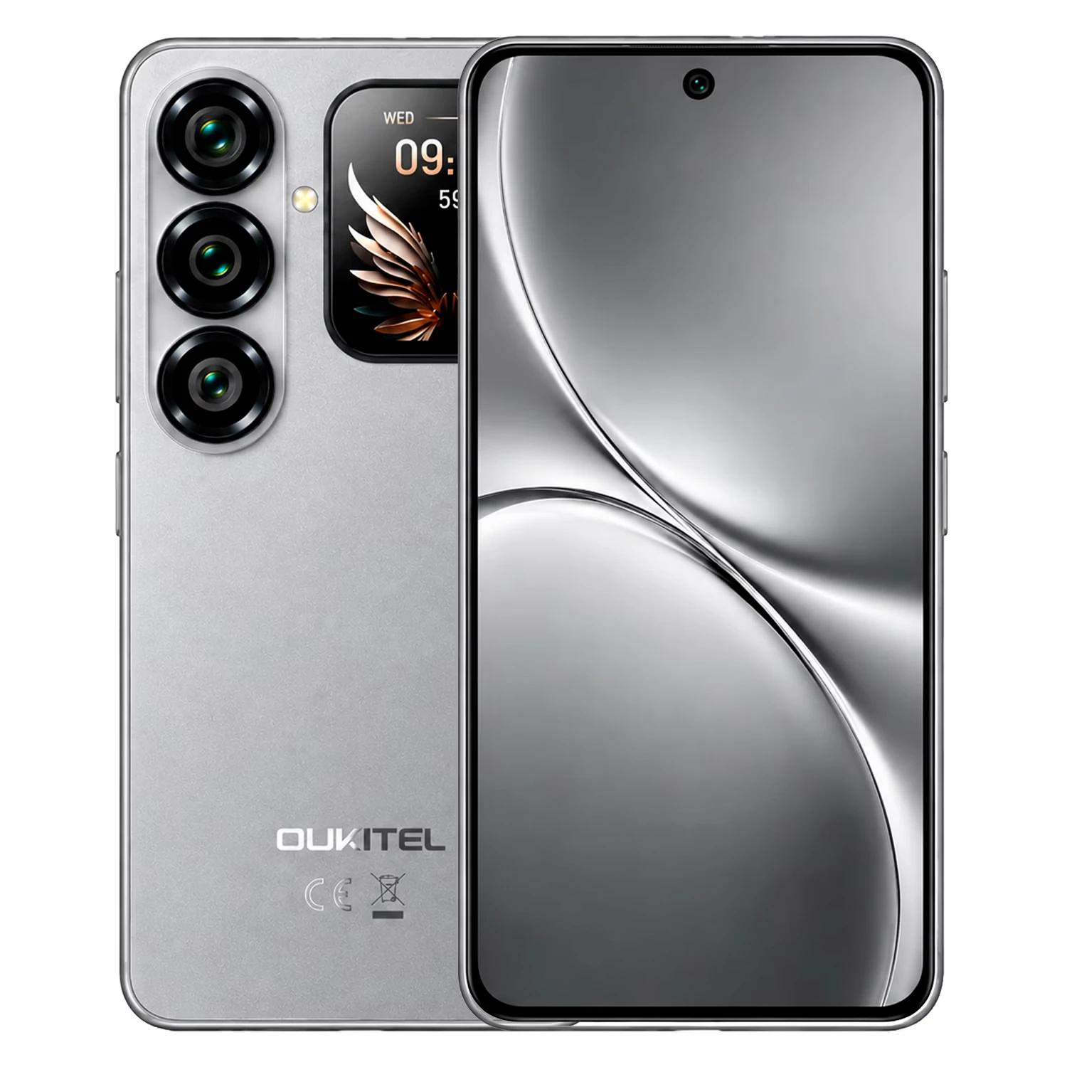 Smartphone Oukitel P2 Plus 5G 256GB 12GB RAM Dual SIM NFC Pantalla 6.7" - Gris Titanio