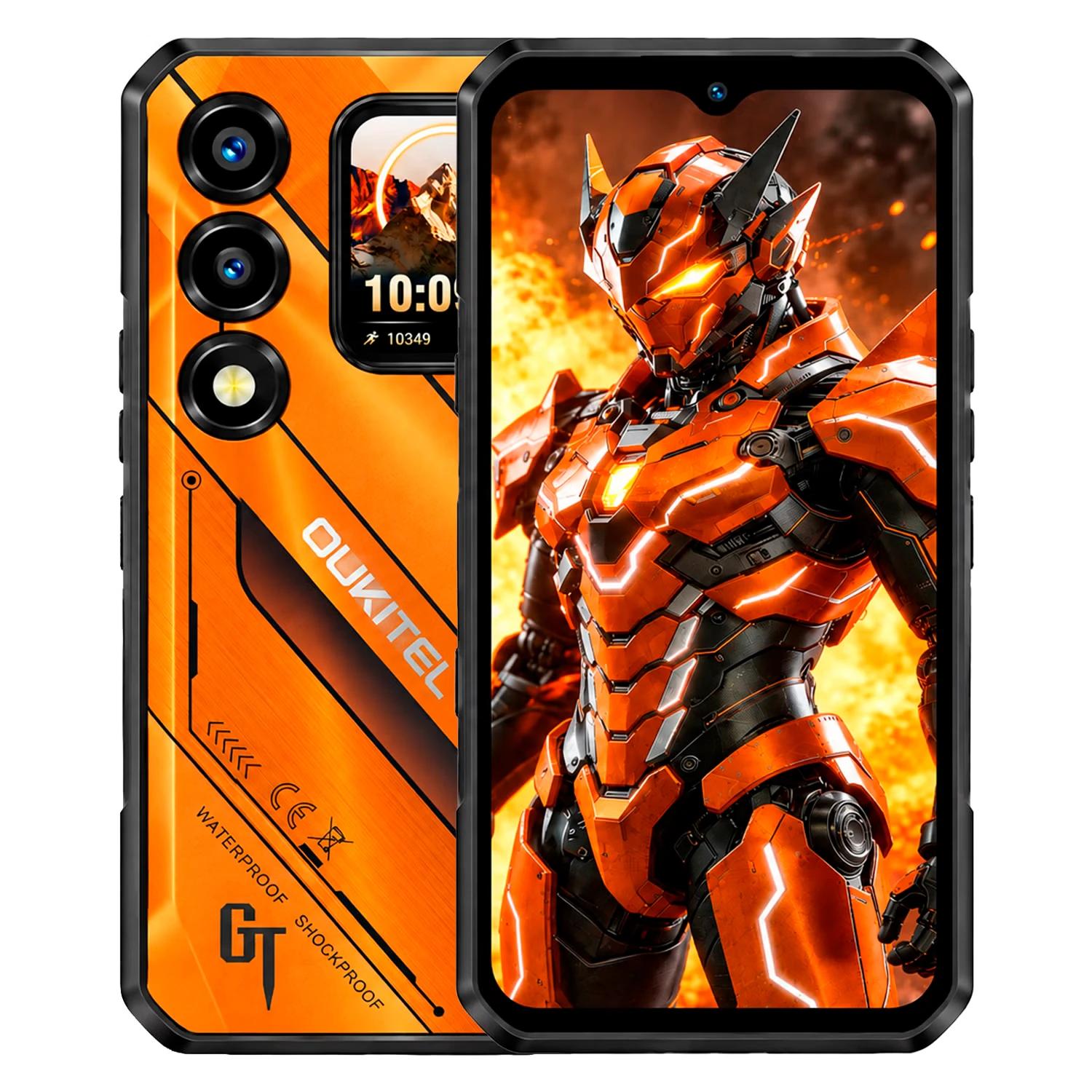 Smartphone Oukitel WP66 512GB 12GB RAM Dual SIM Pantalla 6.6" - Naranja
