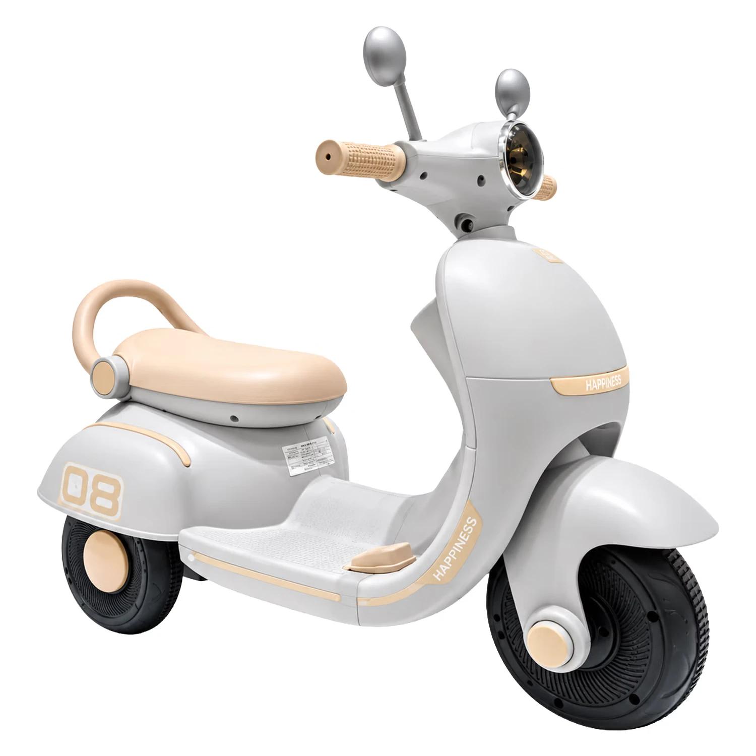 MOTO Elétrica INFANTIL HYE-MB001 VESPA Beige